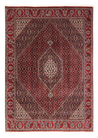 Tapis persan - Bidjar - 235 x 170 cm - rouge foncé
