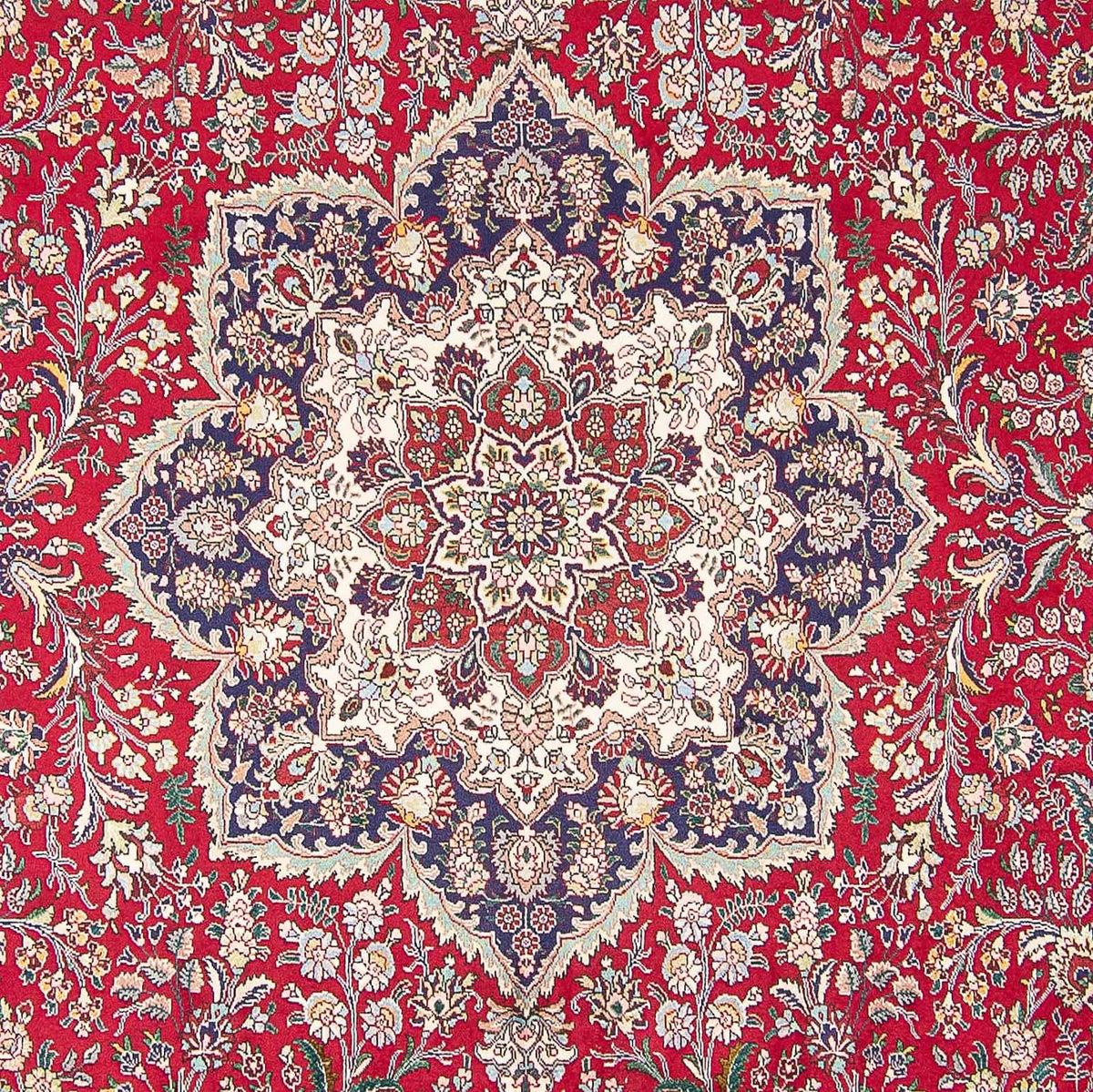 Tapis persan - Tabriz - Royal - 404 x 297 cm - rouge