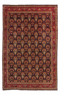 Tapis persan - Tabriz - Royal - 300 x 198 cm - bleu foncé