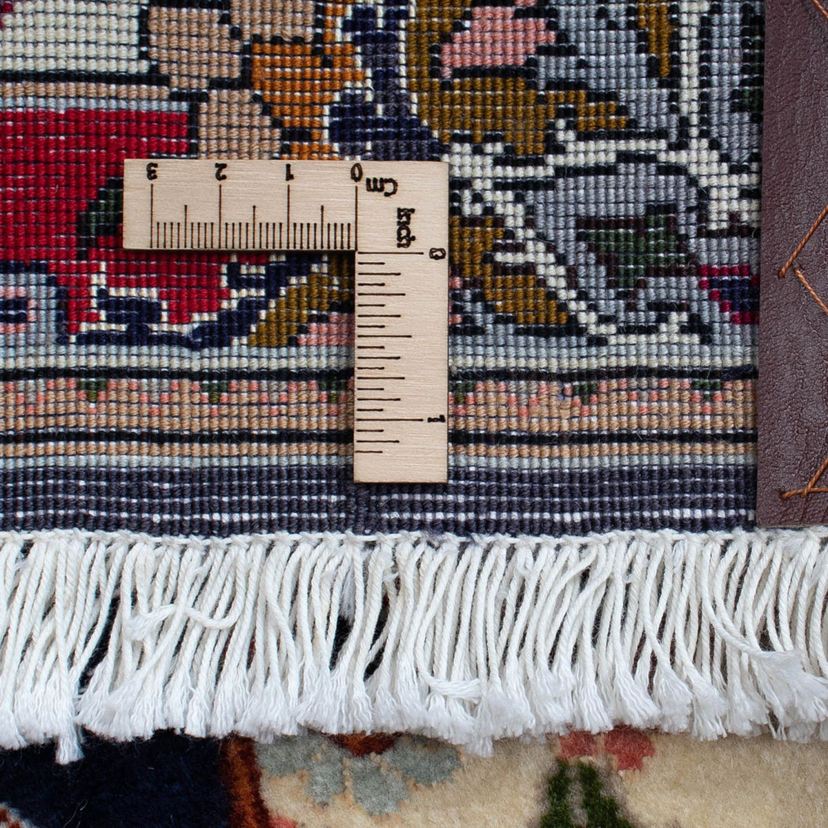 Tapis persan - Tabriz - Royal - 93 x 61 cm - bleu foncé