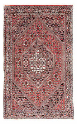 Tapis persan - Bidjar - 190 x 111 cm - rouge clair