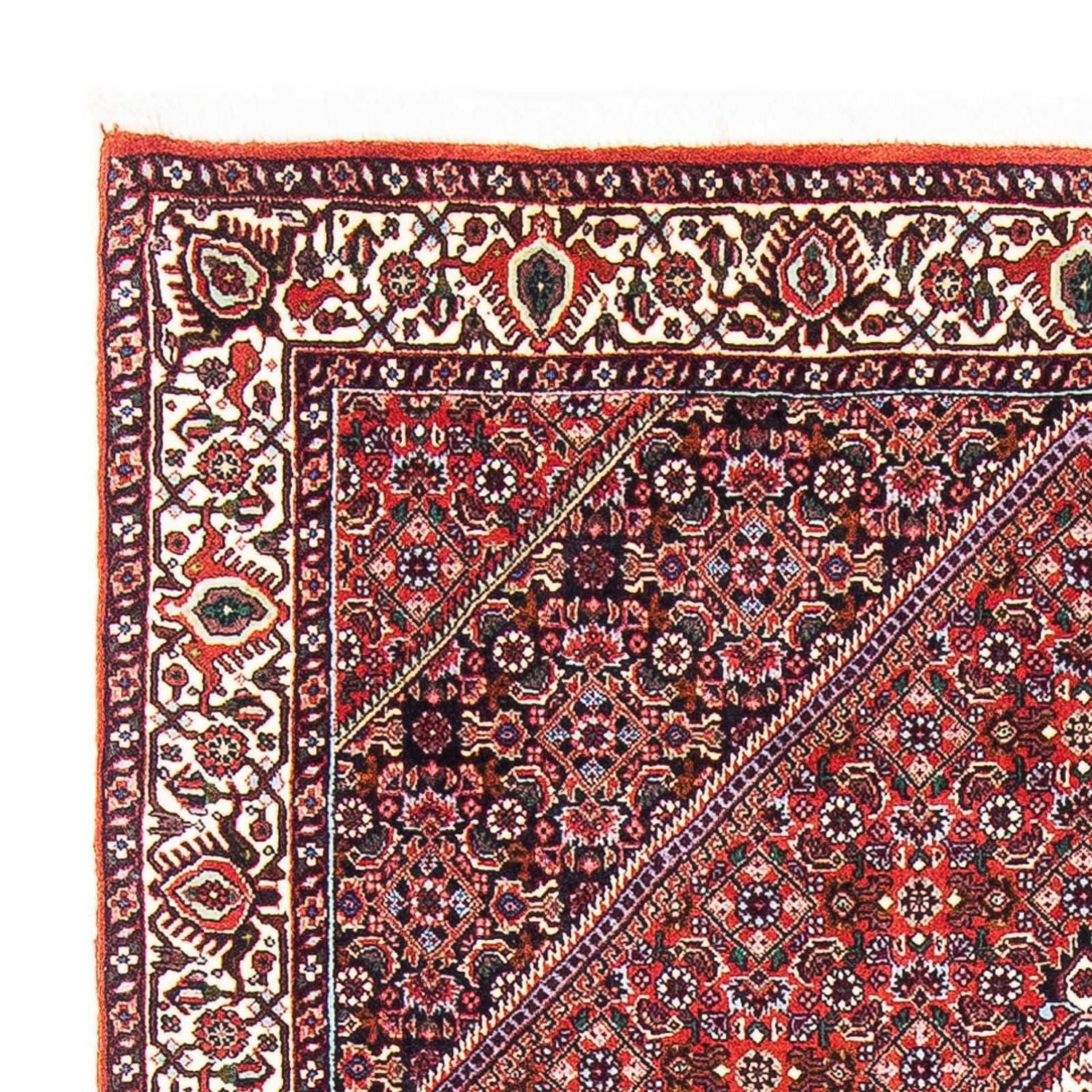 Tapis persan - Bidjar - 180 x 112 cm - rouge