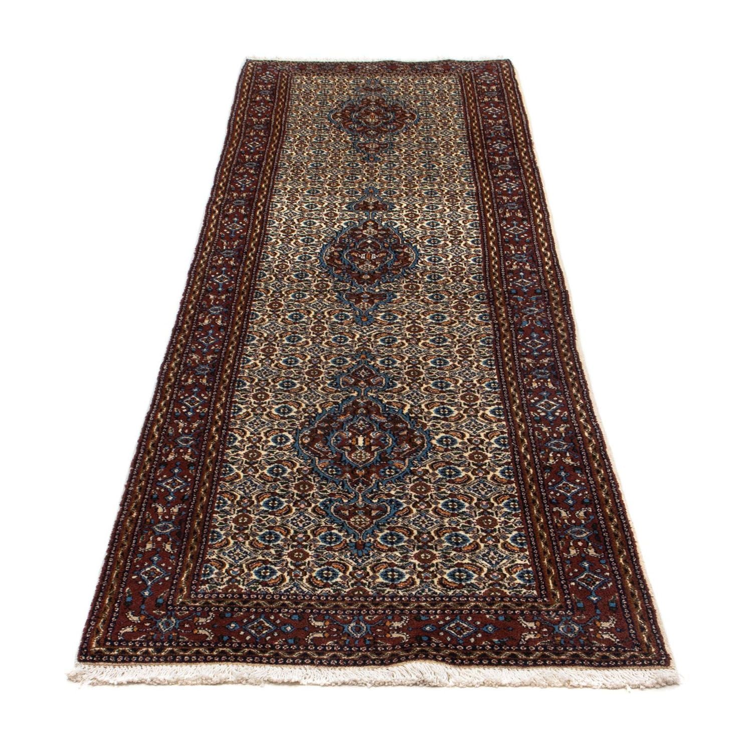 Tapis de couloir Tapis persan - Classique - 290 x 75 cm - beige