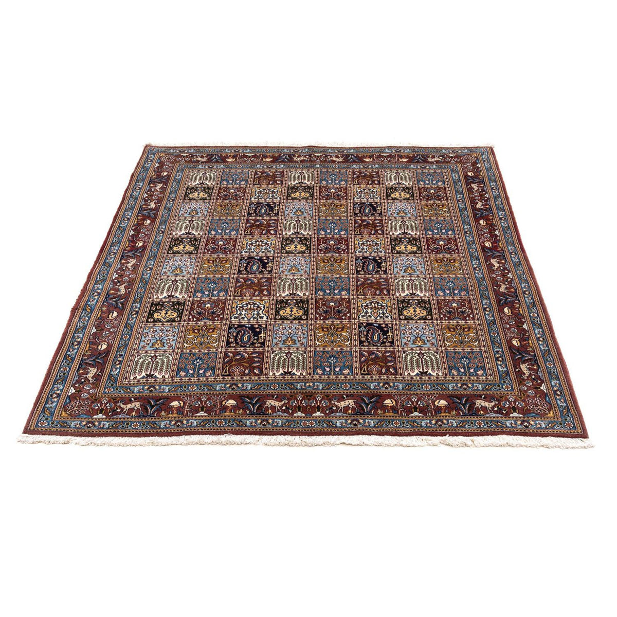 Tapis persan - Classique - 205 x 172 cm - marron