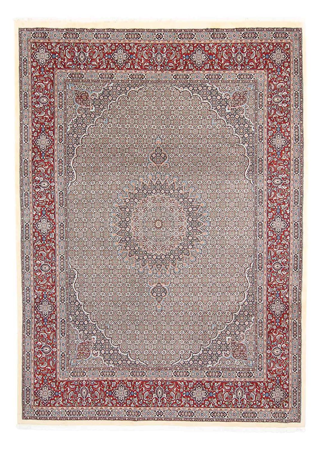 Tapis persan - Classique - 342 x 246 cm - marron clair