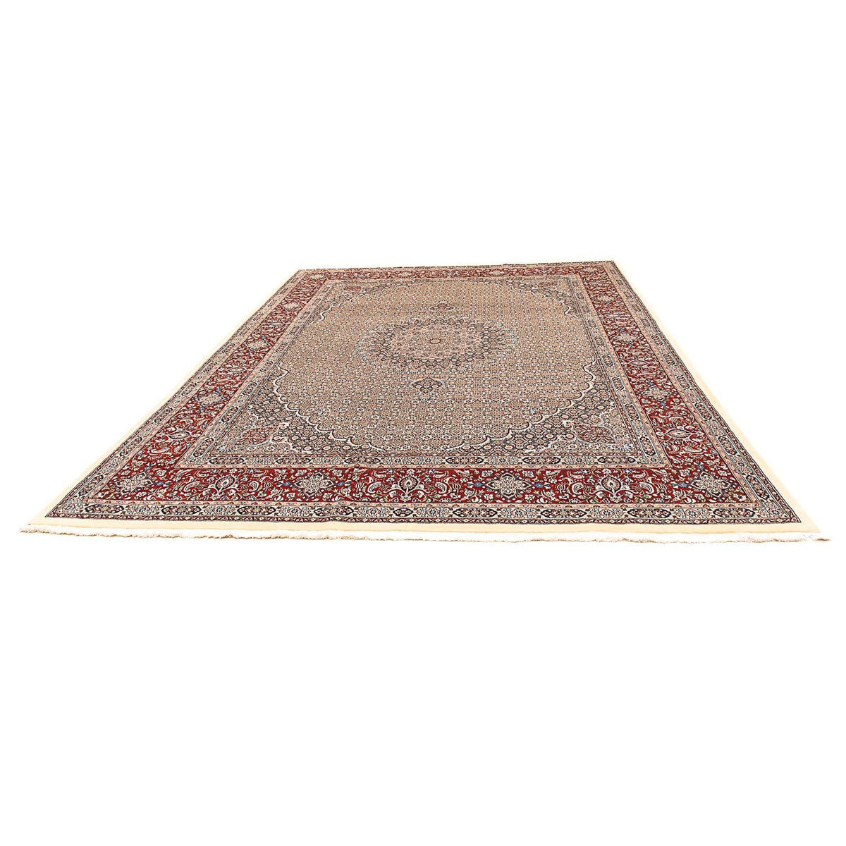 Tapis persan - Classique - 342 x 246 cm - marron clair