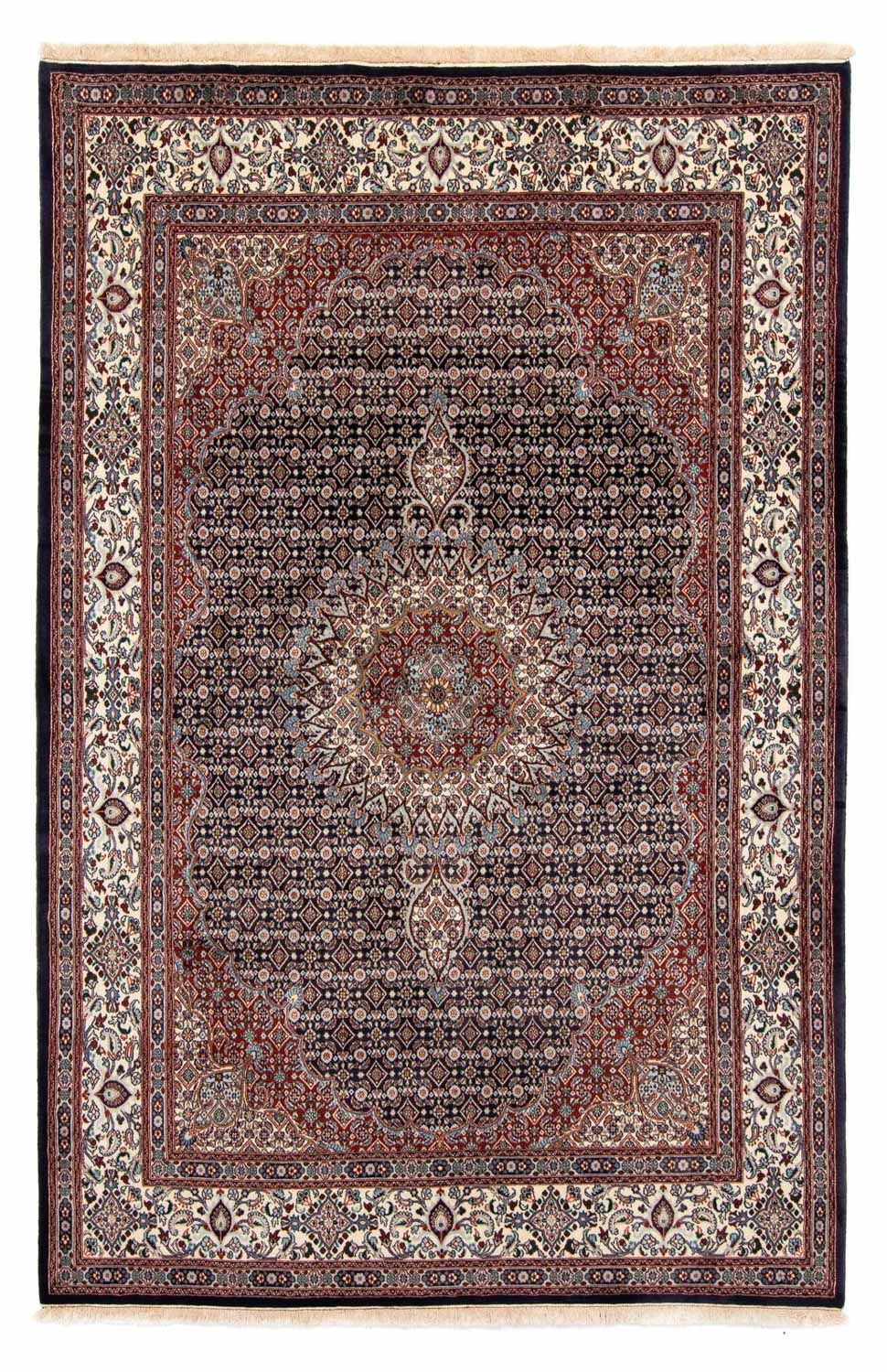 Tapis persan - Classique - 290 x 196 cm - bleu foncé