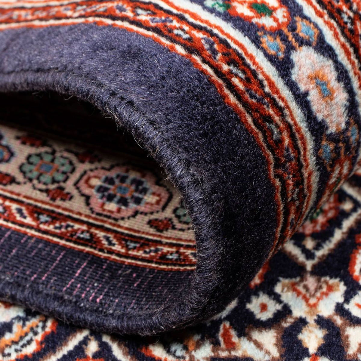 Tapis persan - Classique - 290 x 196 cm - bleu foncé