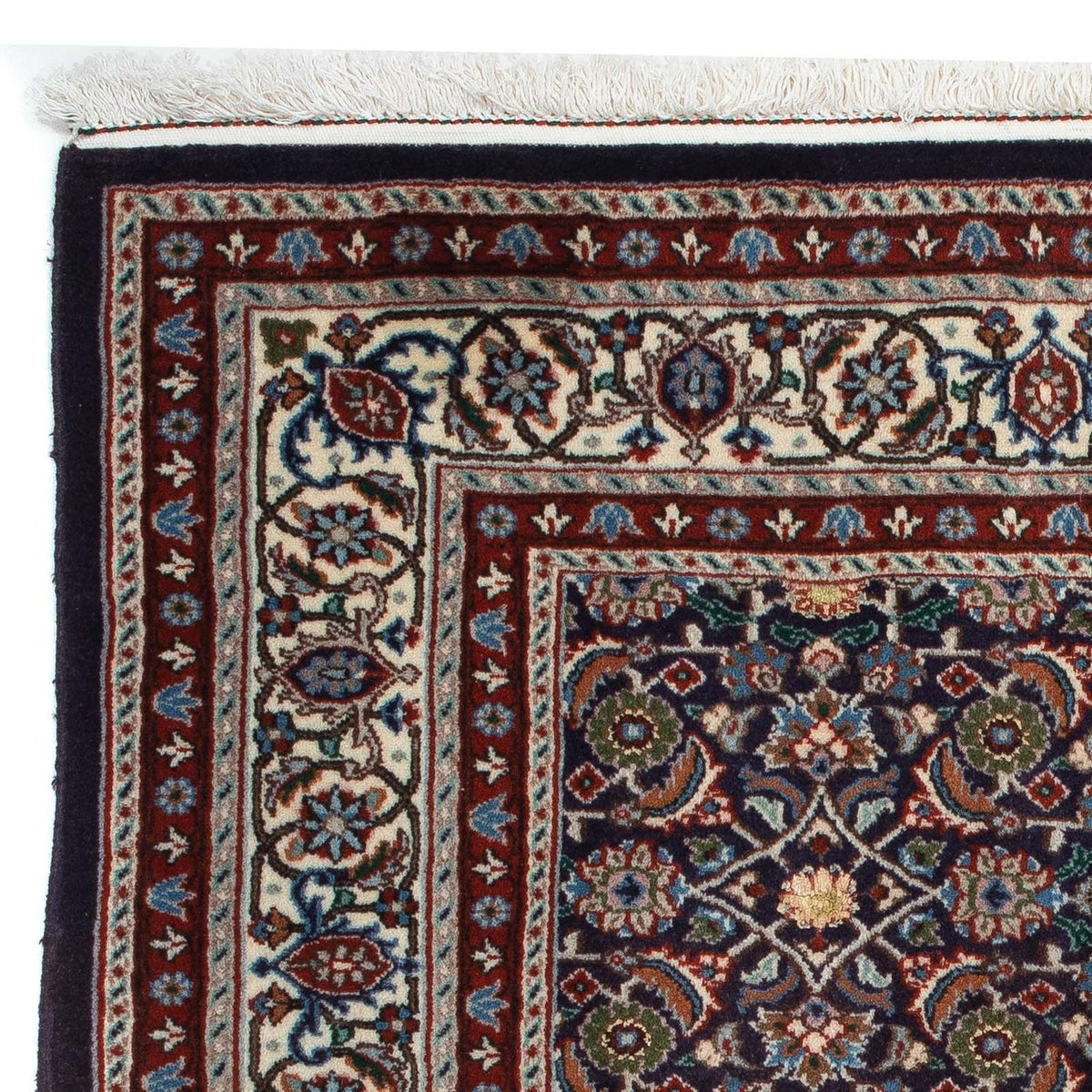 Tapis persan - Classique carré  - 104 x 103 cm - bleu foncé