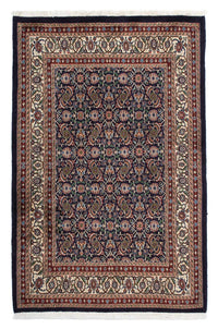 Tapis persan - Classique - 148 x 96 cm - bleu foncé