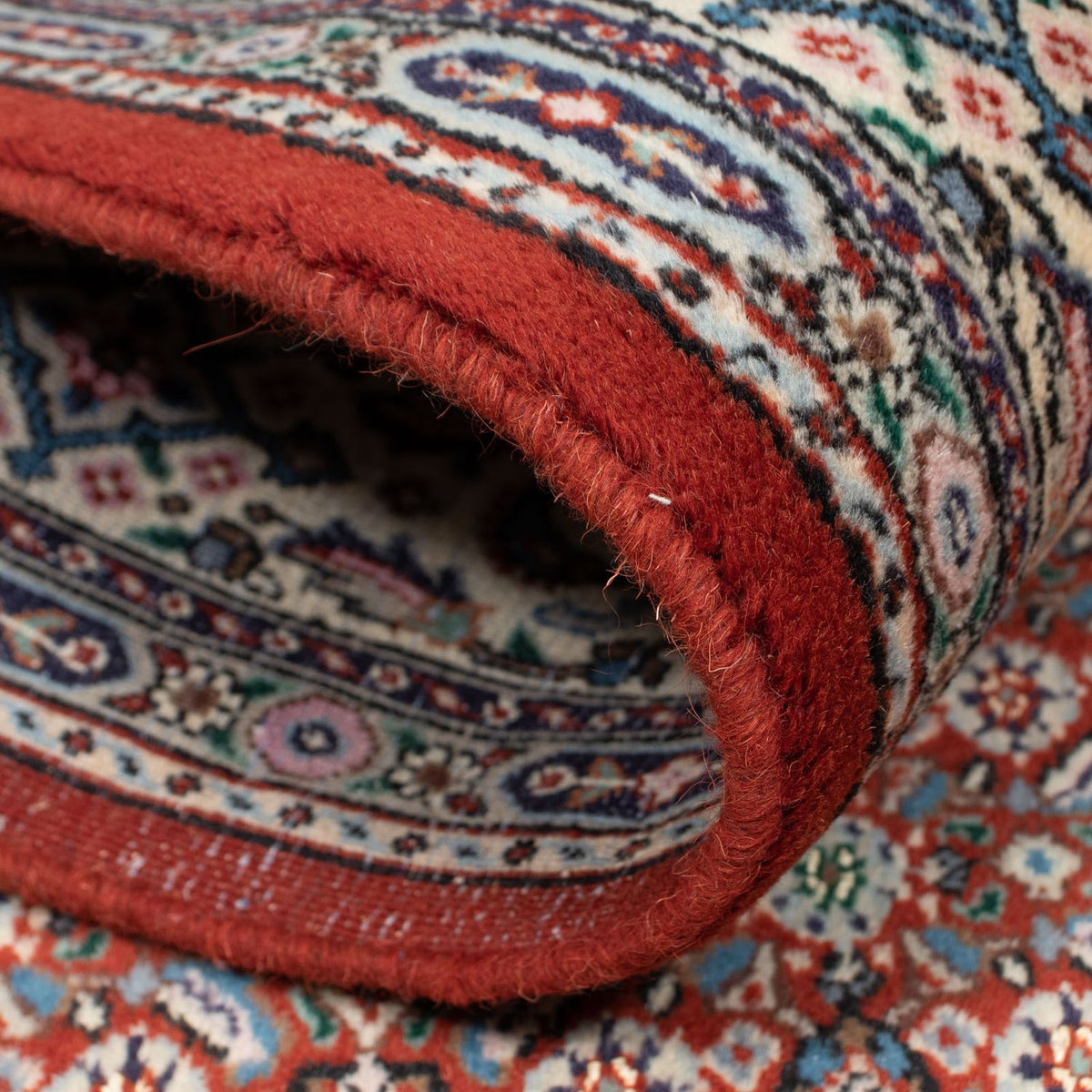 Tapis persan - Classique - 149 x 97 cm - rouge foncé