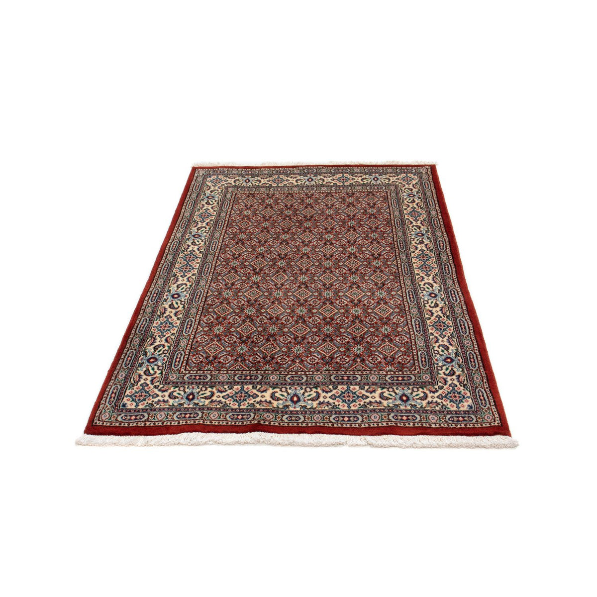 Tapis persan - Classique - 149 x 97 cm - rouge foncé