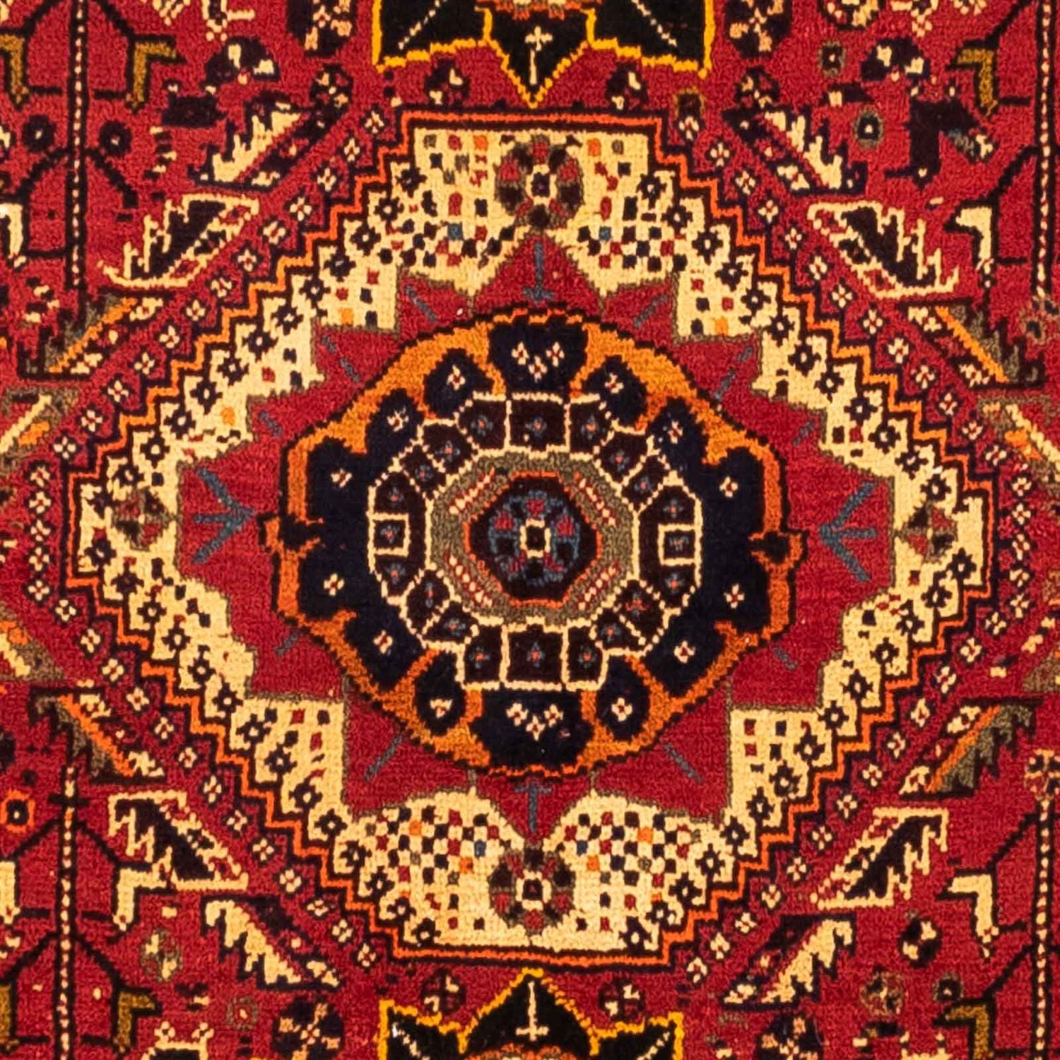 Tapis persan - Nomadic - 285 x 173 cm - rouge foncé