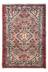 Tapis persan - Nomadic - 121 x 80 cm - rouge clair