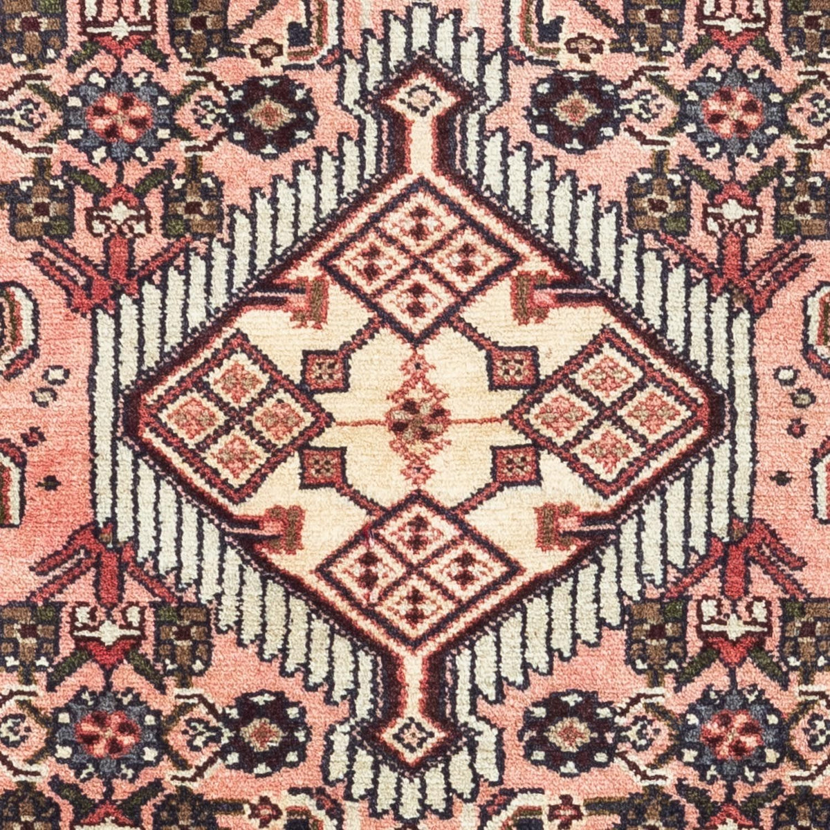 Tapis persan - Nomadic - 121 x 80 cm - rouge clair