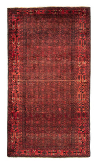 Tapis de couloir Tapis persan - Nomadic - 225 x 121 cm - rouge