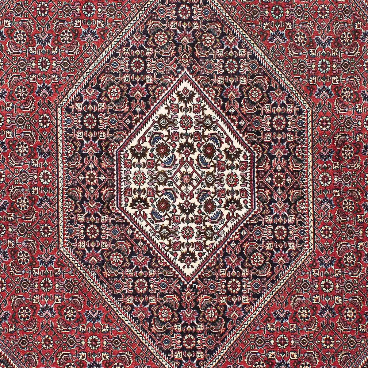 Tapis persan - Bidjar - 215 x 148 cm - rouge