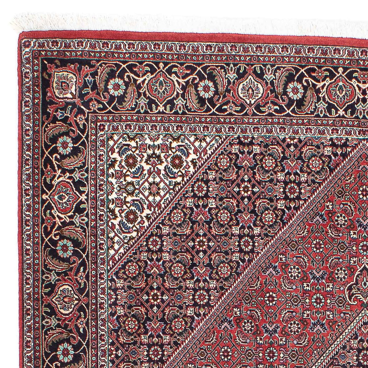 Tapis persan - Bidjar - 215 x 148 cm - rouge