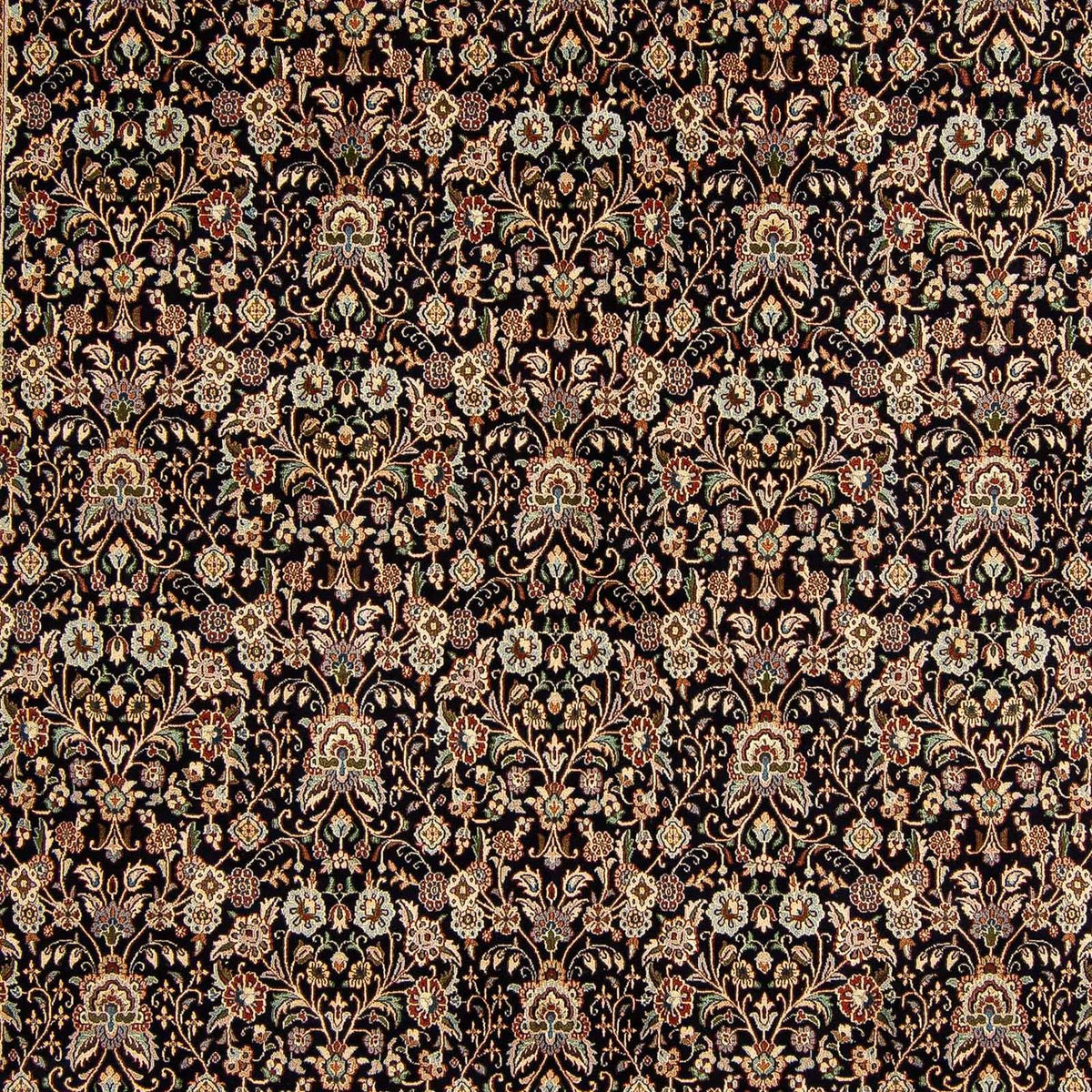 Tapis persan - Classique - 330 x 238 cm - bleu foncé