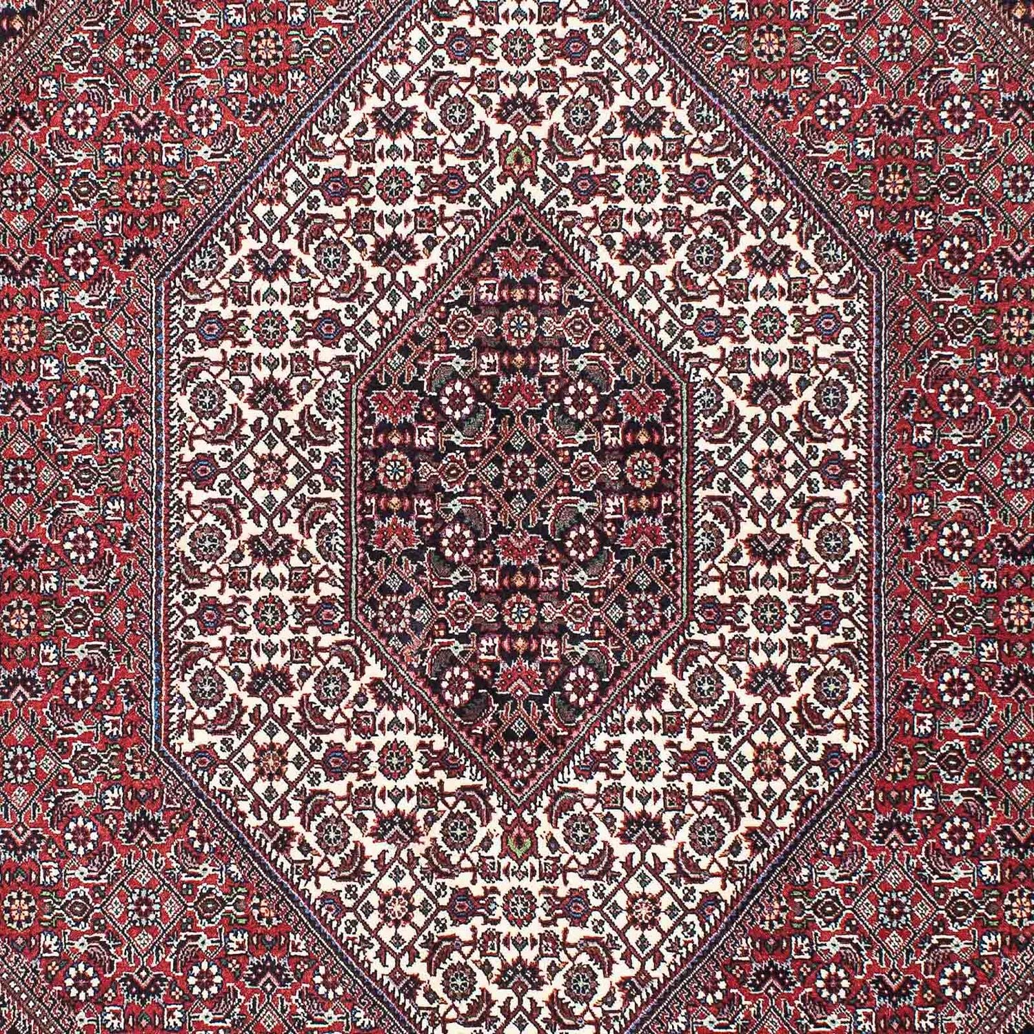 Tapis persan - Bidjar - 215 x 140 cm - rouge