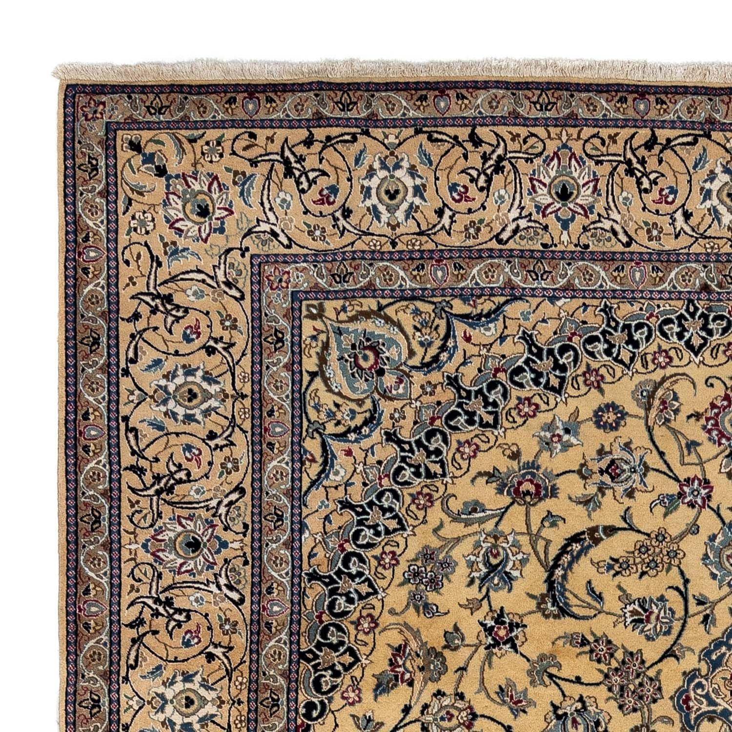 Tapis persan - Nain - Royal - 353 x 255 cm - beige foncé
