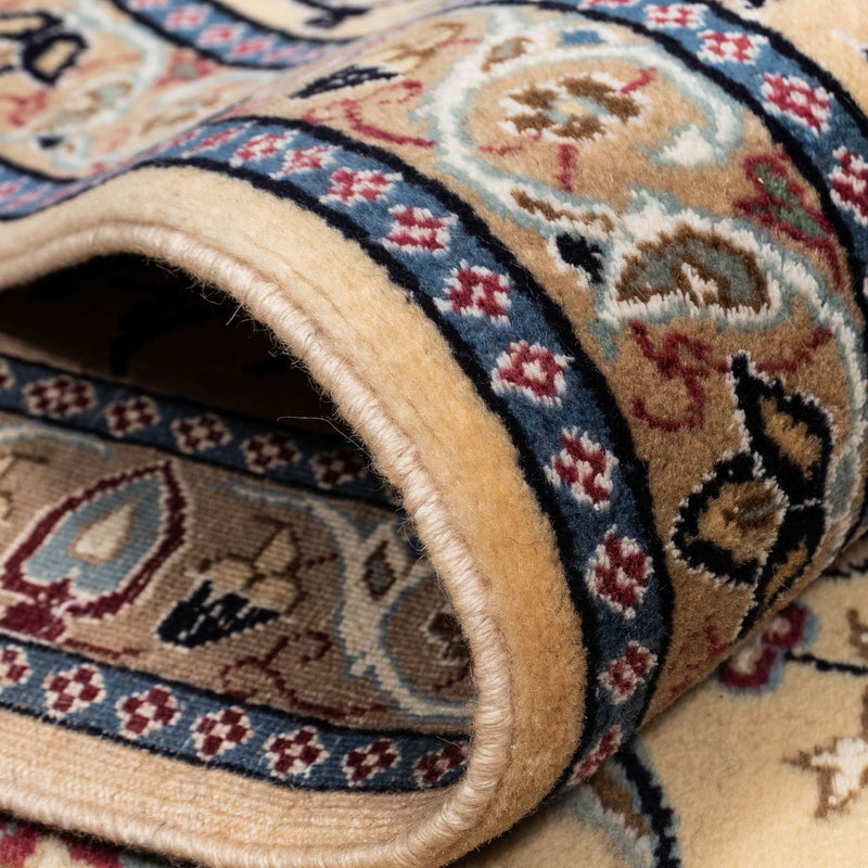 Tapis persan - Nain - Royal - 353 x 255 cm - beige foncé