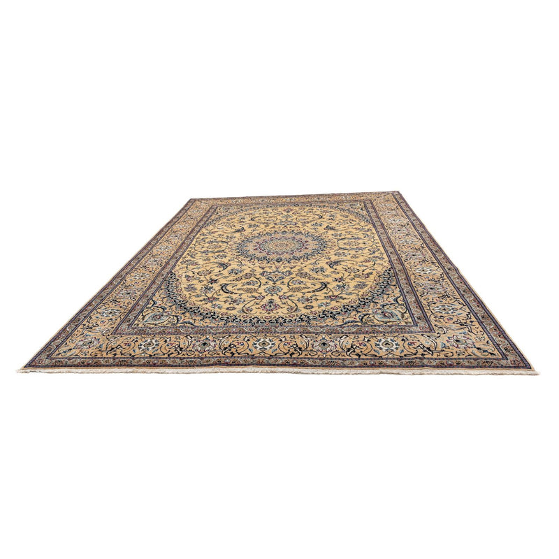 Tapis persan - Nain - Royal - 353 x 255 cm - beige foncé
