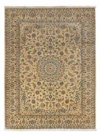 Tapis persan - Nain - Royal - 344 x 250 cm - marron clair