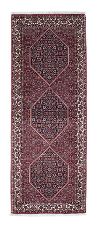 Tapis de couloir Tapis persan - Bidjar - 198 x 73 cm - rouge