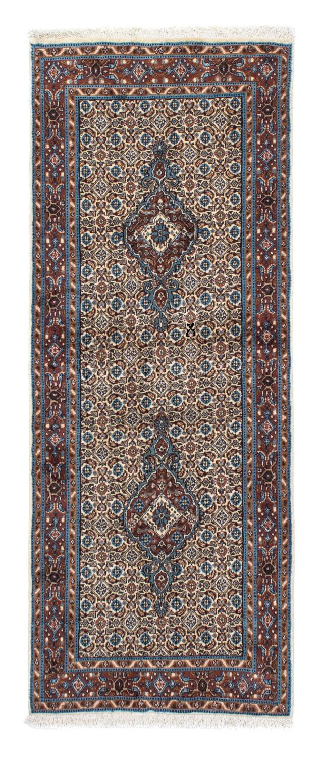 Tapis de couloir Tapis persan - Classique - 190 x 75 cm - beige