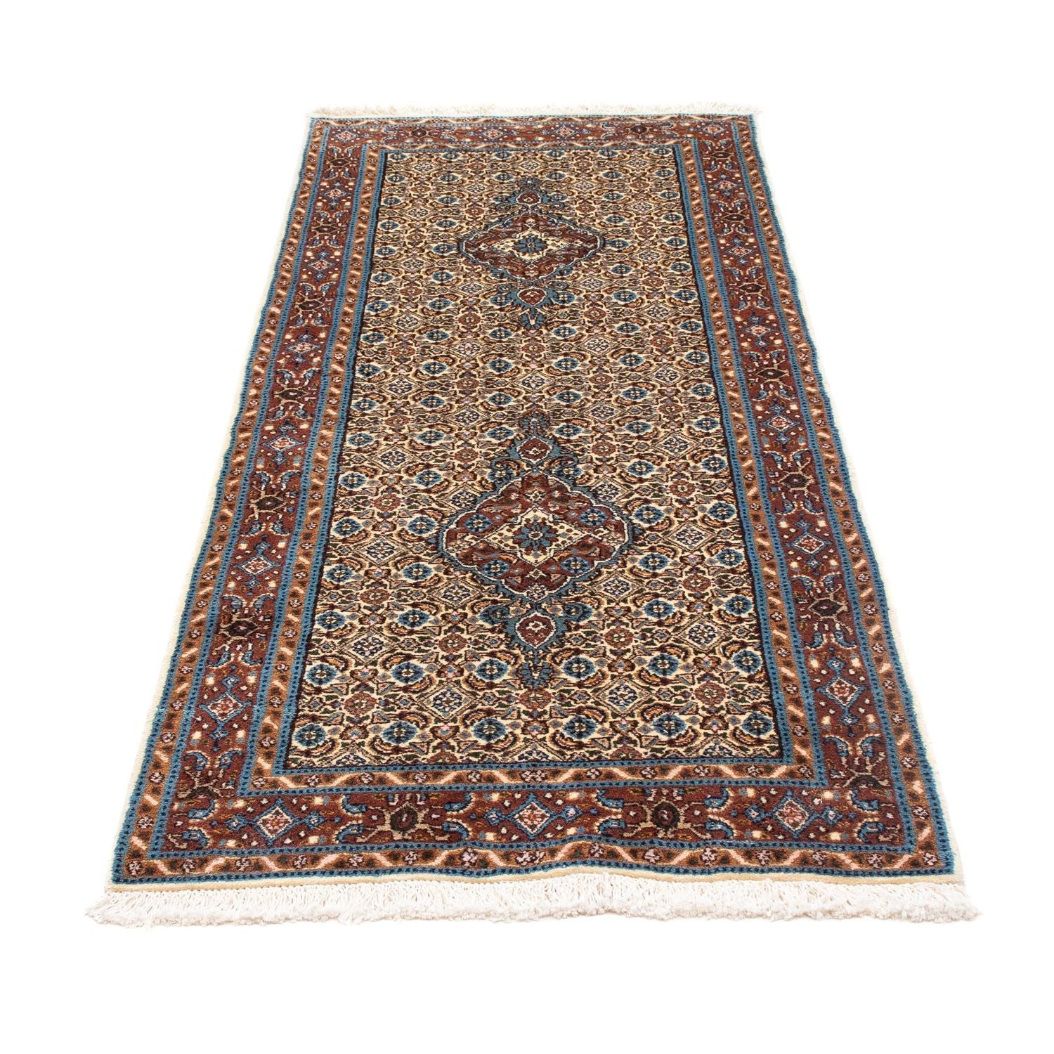Tapis de couloir Tapis persan - Classique - 190 x 75 cm - beige