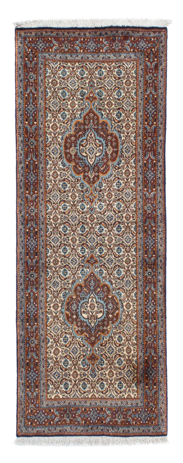 Tapis de couloir Tapis persan - Classique - 196 x 73 cm - beige