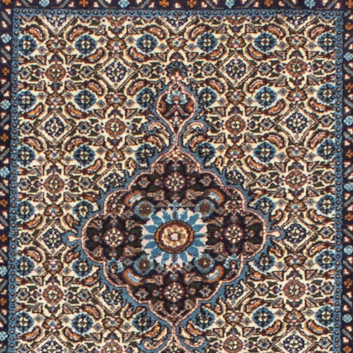 Tapis de couloir Tapis persan - Classique - 195 x 77 cm - bleu foncé