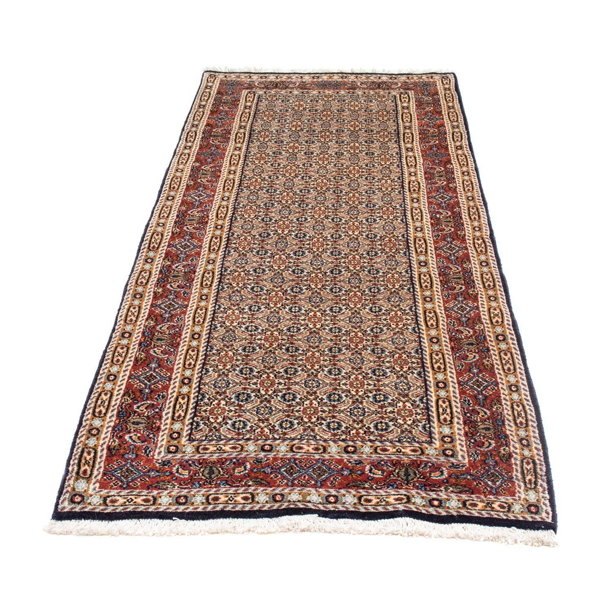Tapis de couloir Tapis persan - Classique - 195 x 80 cm - beige