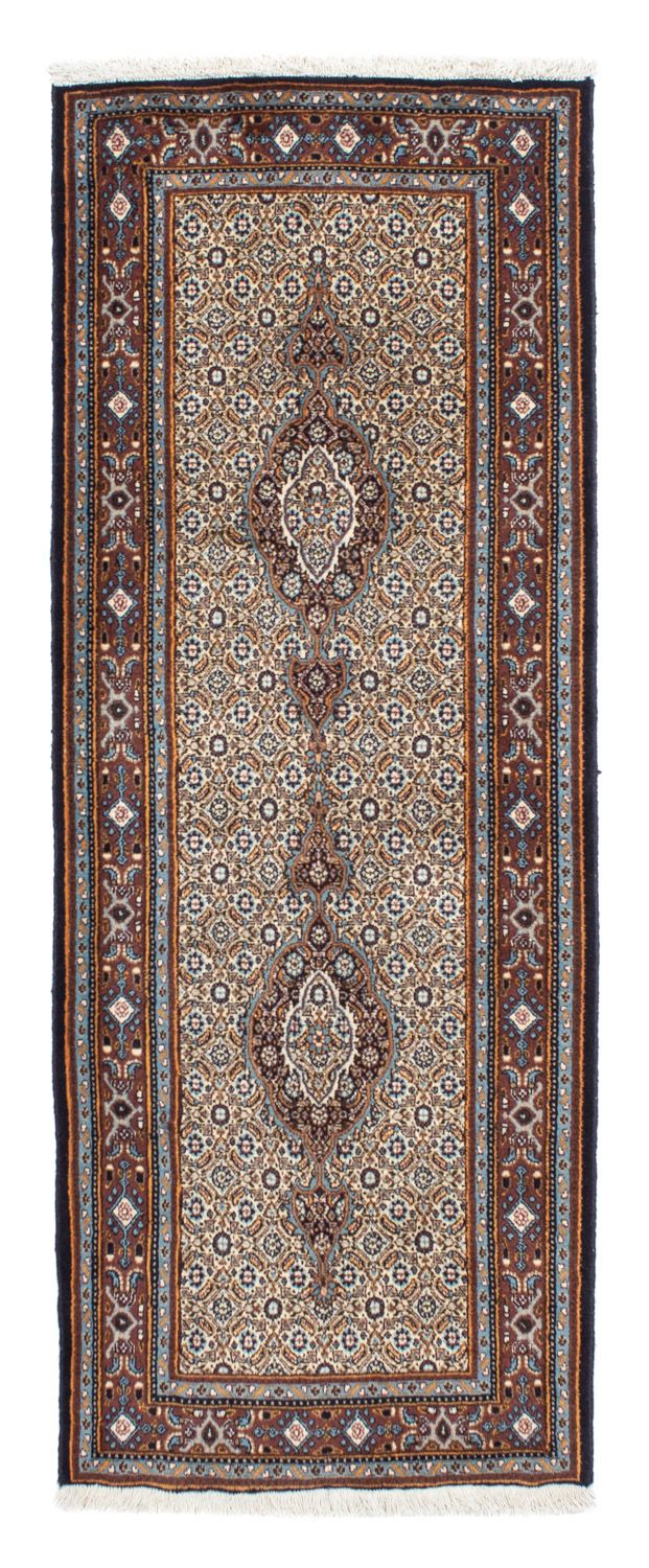 Tapis de couloir Tapis persan - Classique - 196 x 78 cm - beige