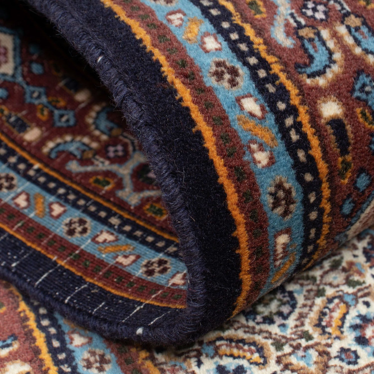 Tapis de couloir Tapis persan - Classique - 196 x 78 cm - beige