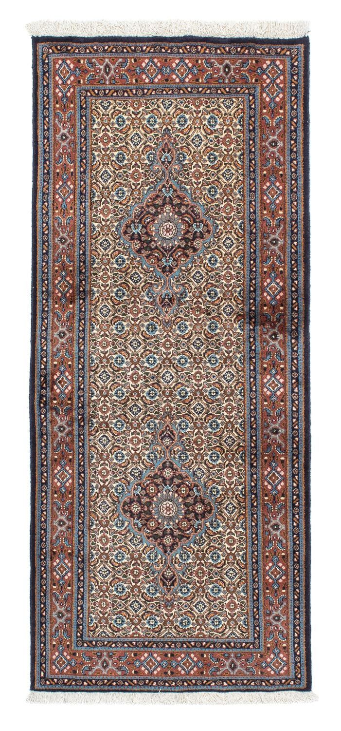 Tapis de couloir Tapis persan - Classique - 190 x 80 cm - beige