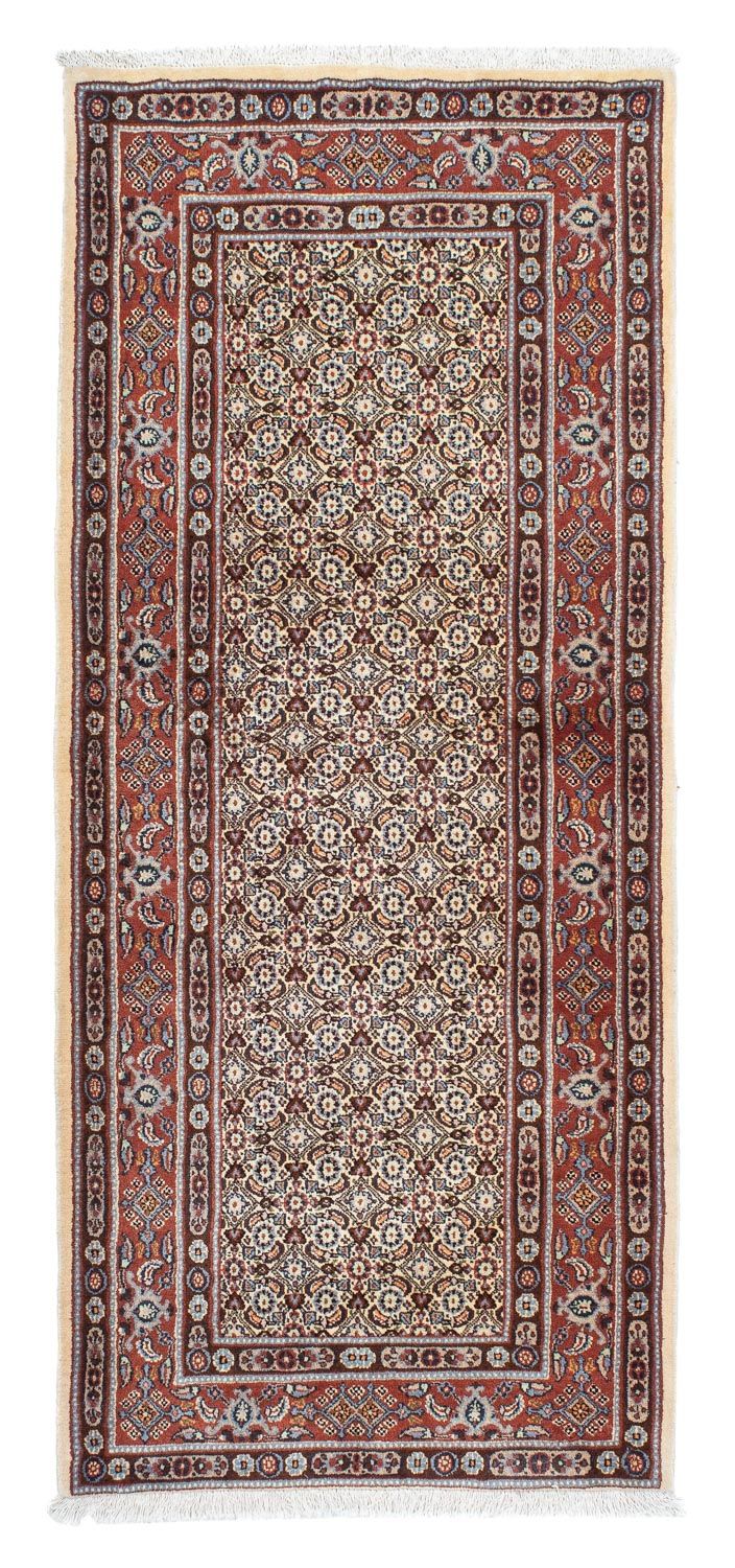 Tapis de couloir Tapis persan - Classique - 195 x 84 cm - beige