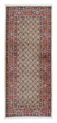 Tapis de couloir Tapis persan - Classique - 195 x 84 cm - beige