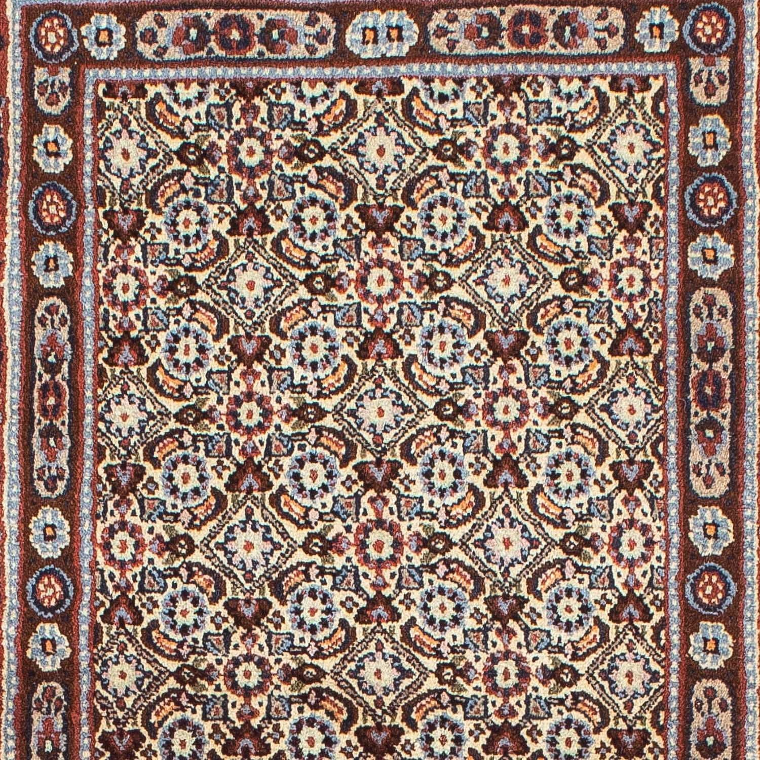 Tapis de couloir Tapis persan - Classique - 195 x 84 cm - beige