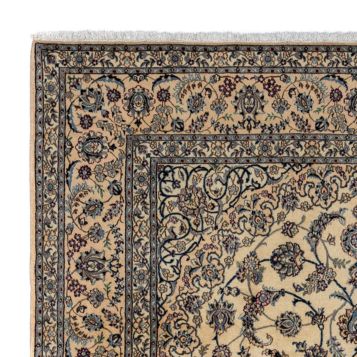 Tapis persan - Nain - Royal - 362 x 250 cm - beige