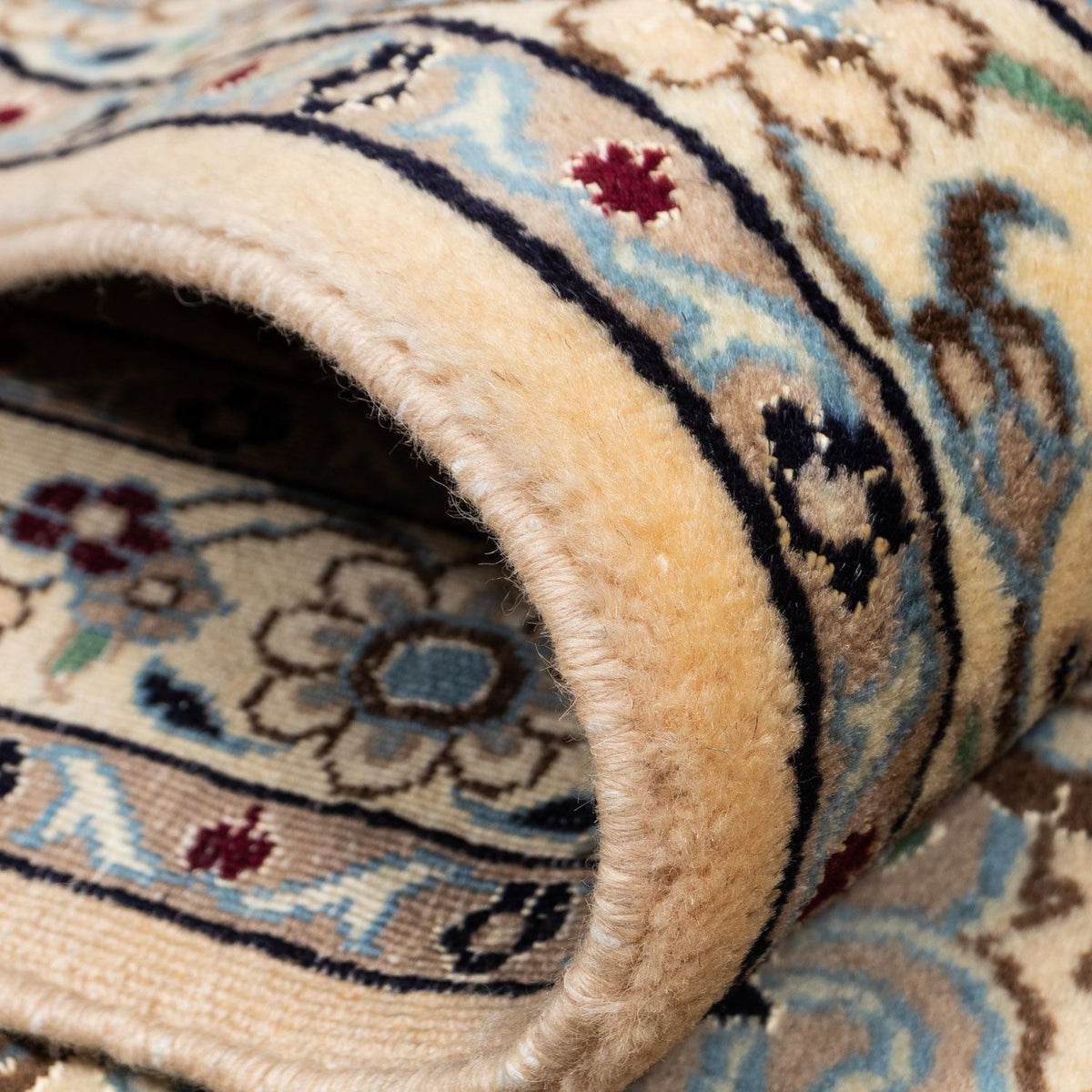 Tapis persan - Nain - Royal - 362 x 250 cm - beige