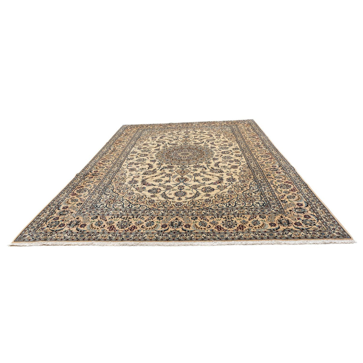 Tapis persan - Nain - Royal - 362 x 250 cm - beige