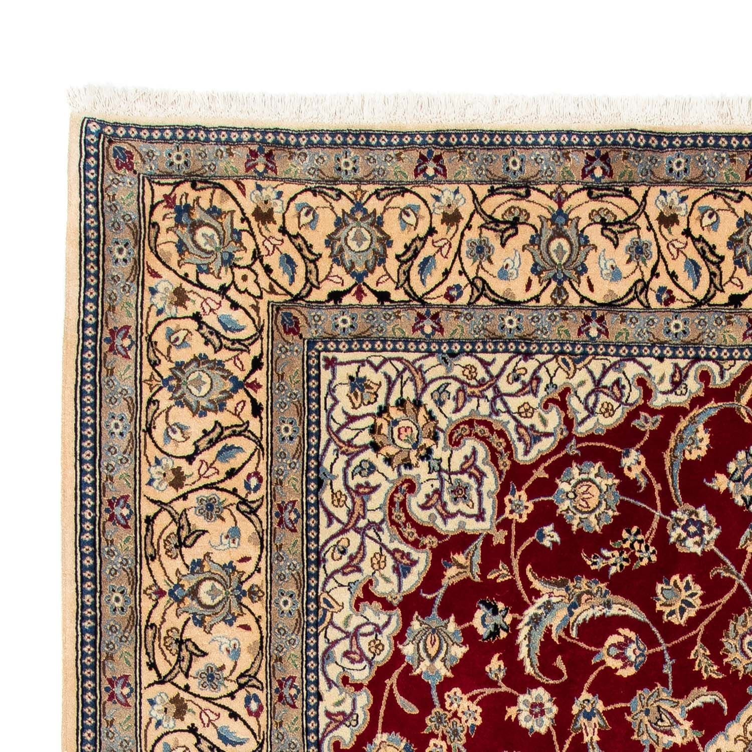 Tapis persan - Nain - Royal - 295 x 203 cm - rouge
