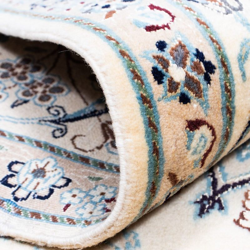 Tapis persan - Nain - Royal - 303 x 203 cm - beige
