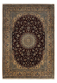 Tapis persan - Nain - Royal - 348 x 250 cm - noir
