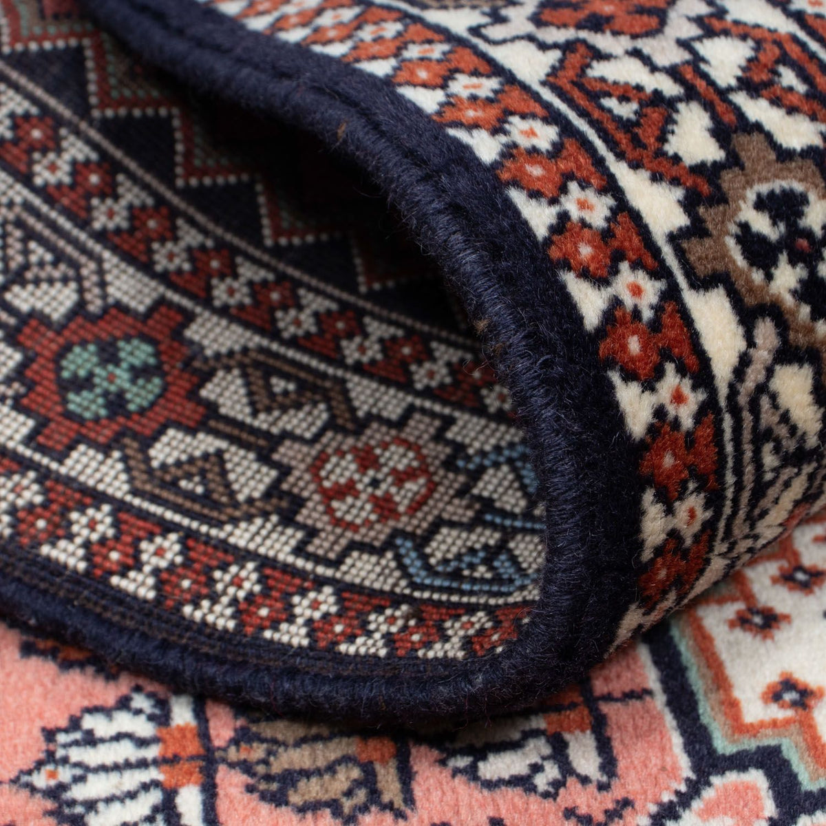 Tapis persan - Nomadic - 148 x 102 cm - rouge clair