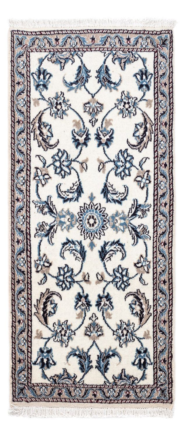 Tapis persan - Nain - 148 x 68 cm - beige