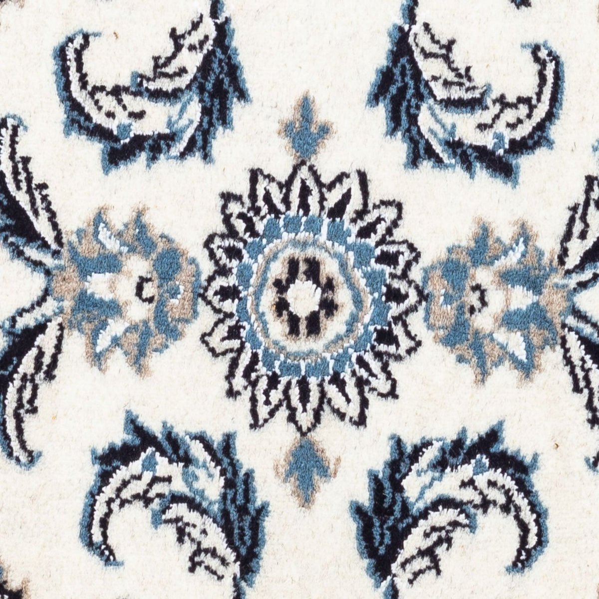 Tapis persan - Nain - 148 x 68 cm - beige