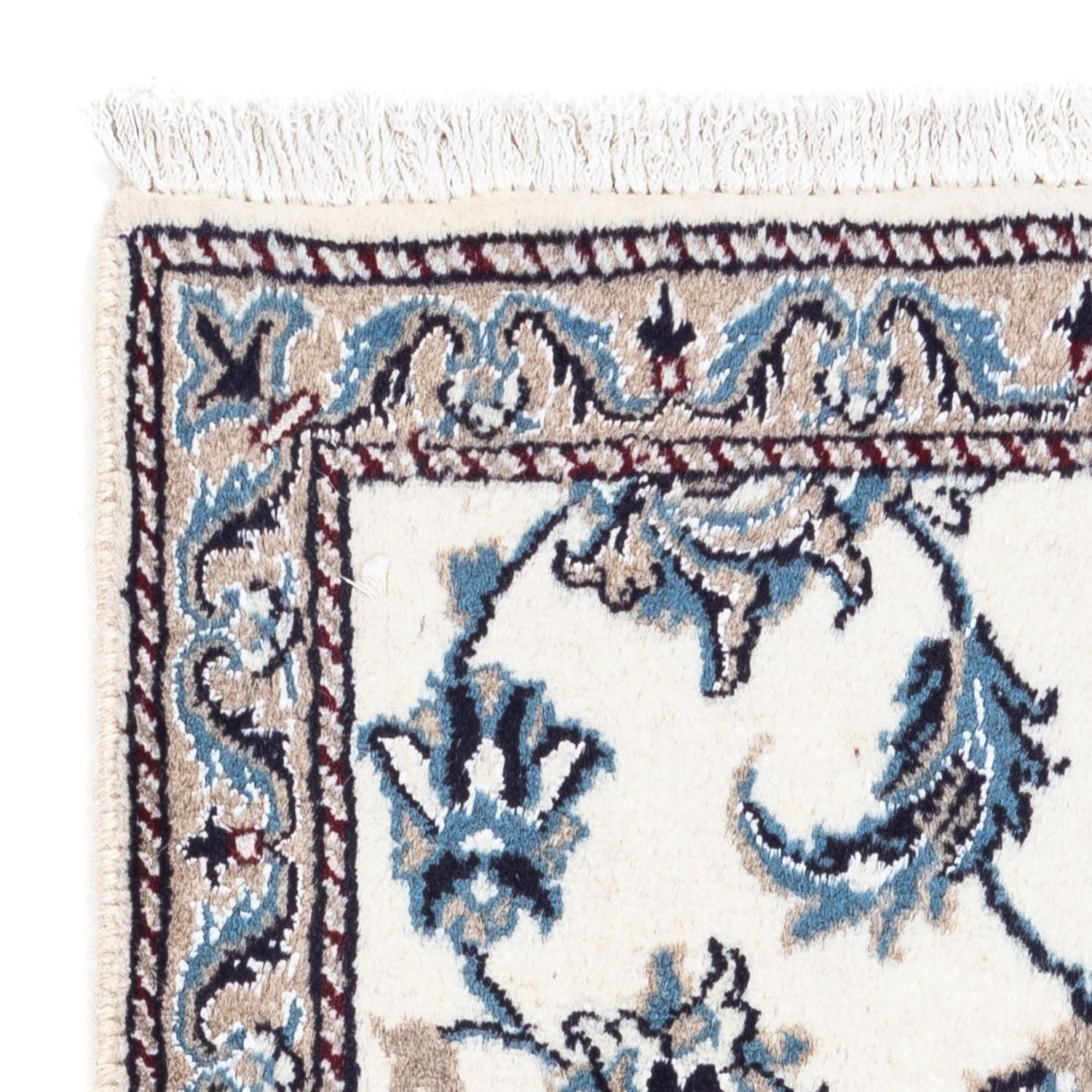 Tapis persan - Nain - 148 x 68 cm - beige